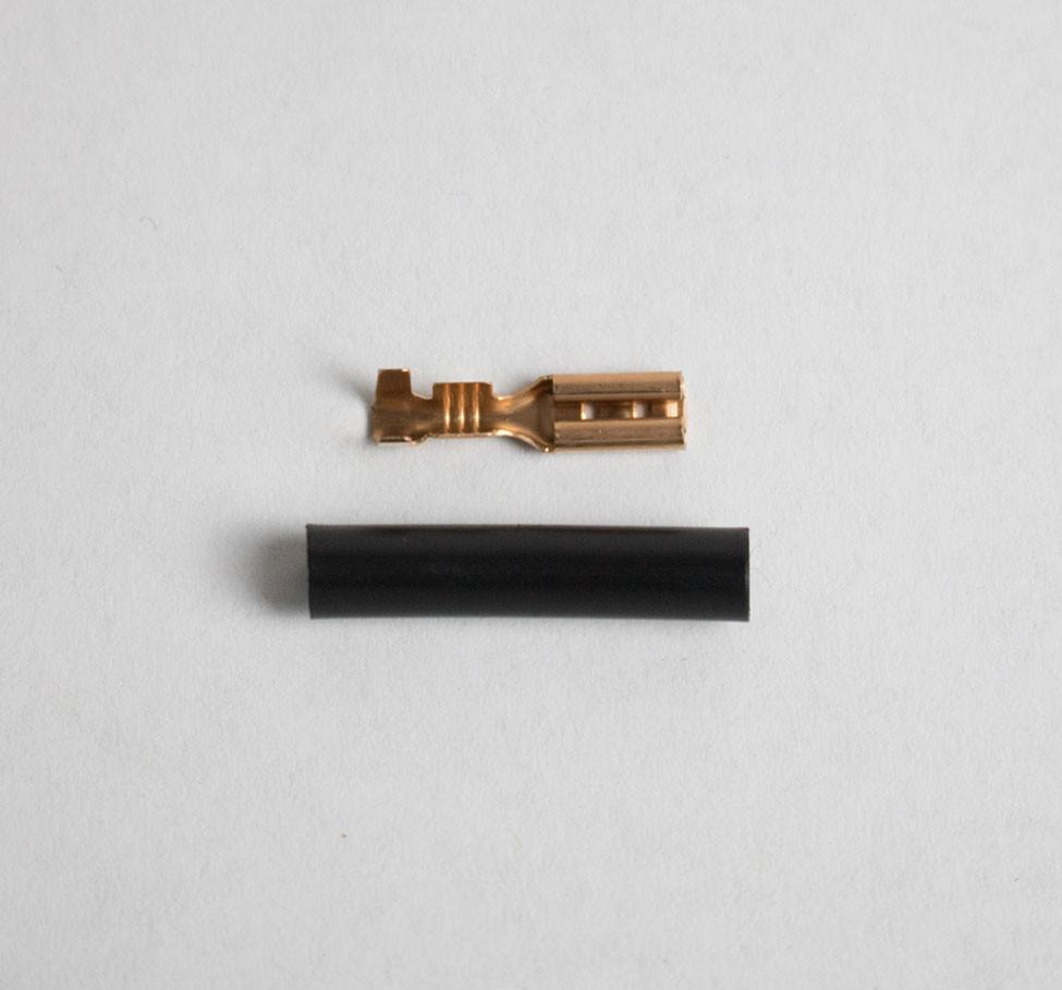 2.8MM SPADE CONNECTORS - PAIR (FEMALE)