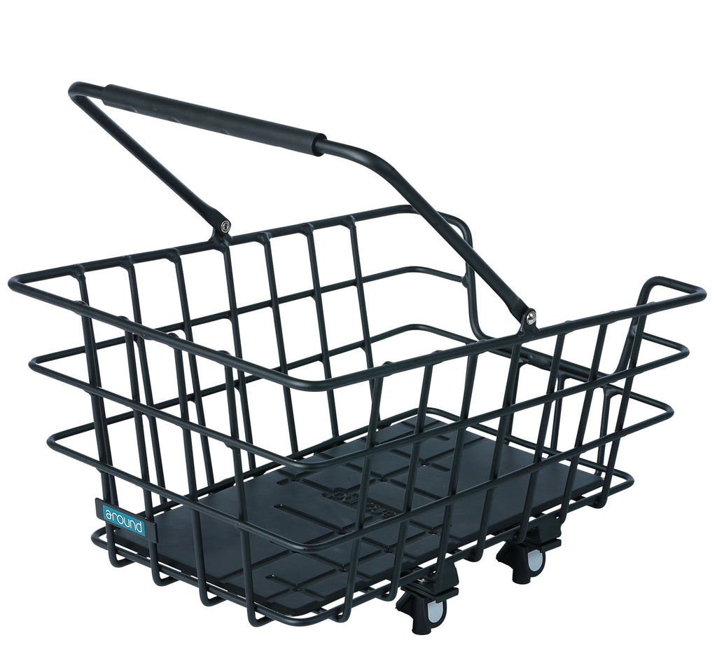 COLLEGE ALUMINUM REAR BASKET - REMOVABLE