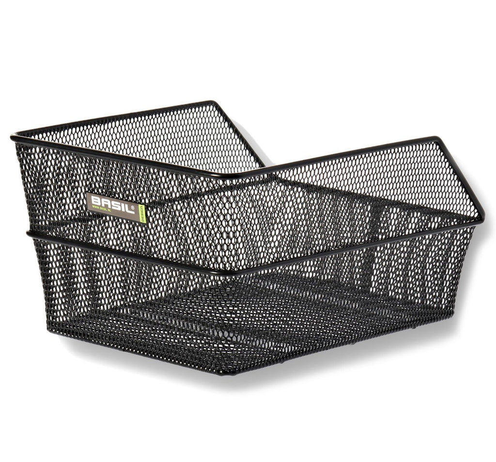 CENTO MESH REAR BASKET, BLACK