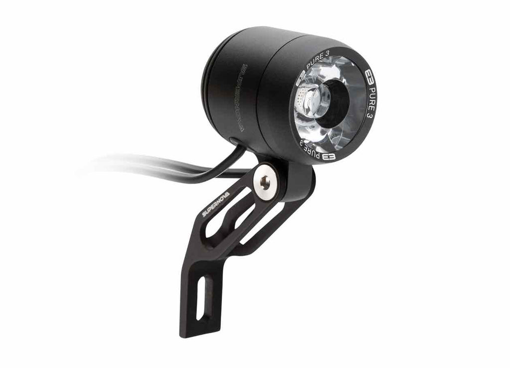 HL E3 PURE 3 FRONT LIGHT - DYNAMO - FORK CROWN MOUNT