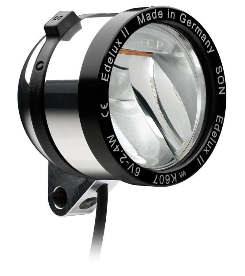 SON Edelux II: Dynamo headlight