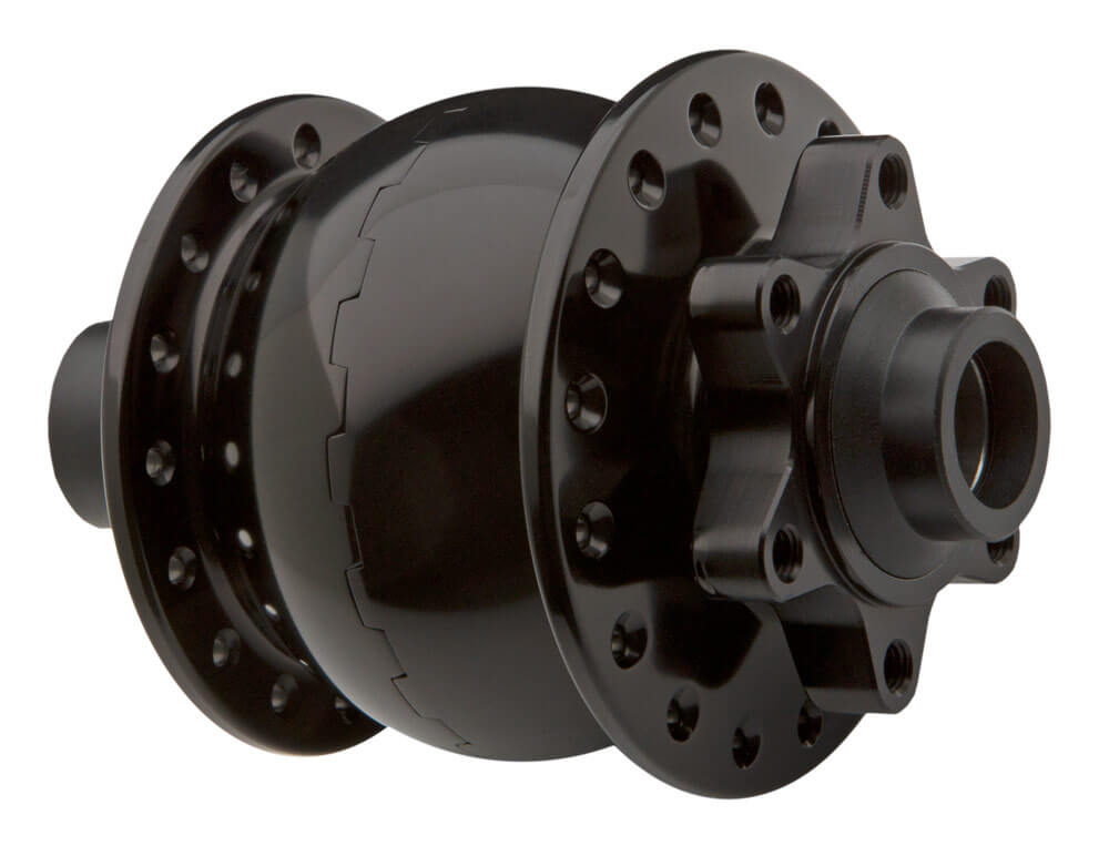 SON 28 12: Dynamo Hub - 6-bolt disc - 12mm thru axle 100mm