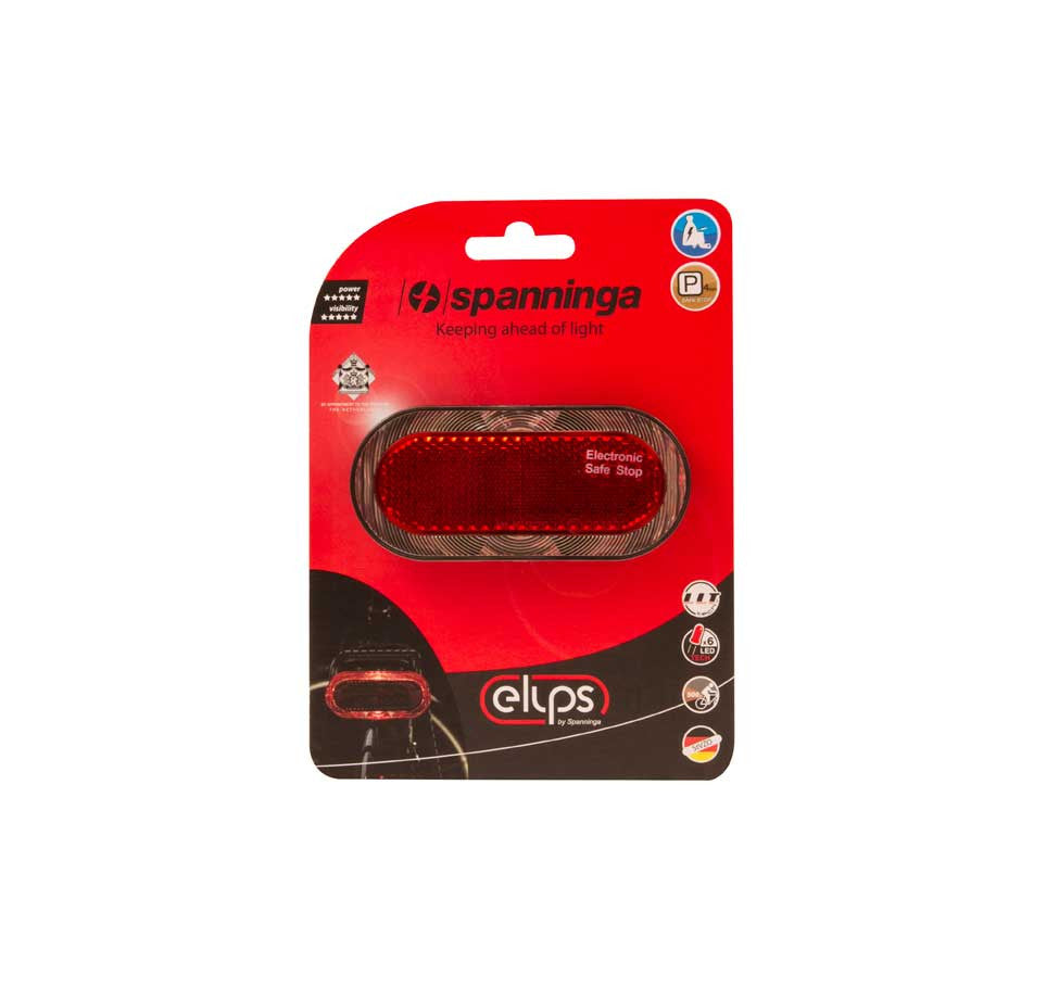 SPANNINGA - ELIPS XE REAR LIGHT - E-BIKE - RACK MOUNT – Fourth Floor ...