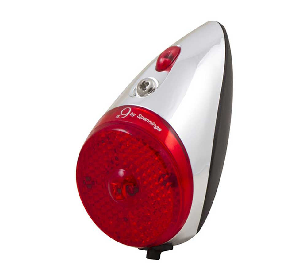 SPANNINGA - NR 9 XDS REAR LIGHT - DYNAMO - FENDER MOUNT